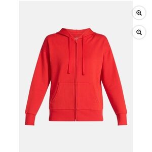 Time and Tru Women’s Red Full Zip Fleece Hoodie Jacket Size XXL NWT